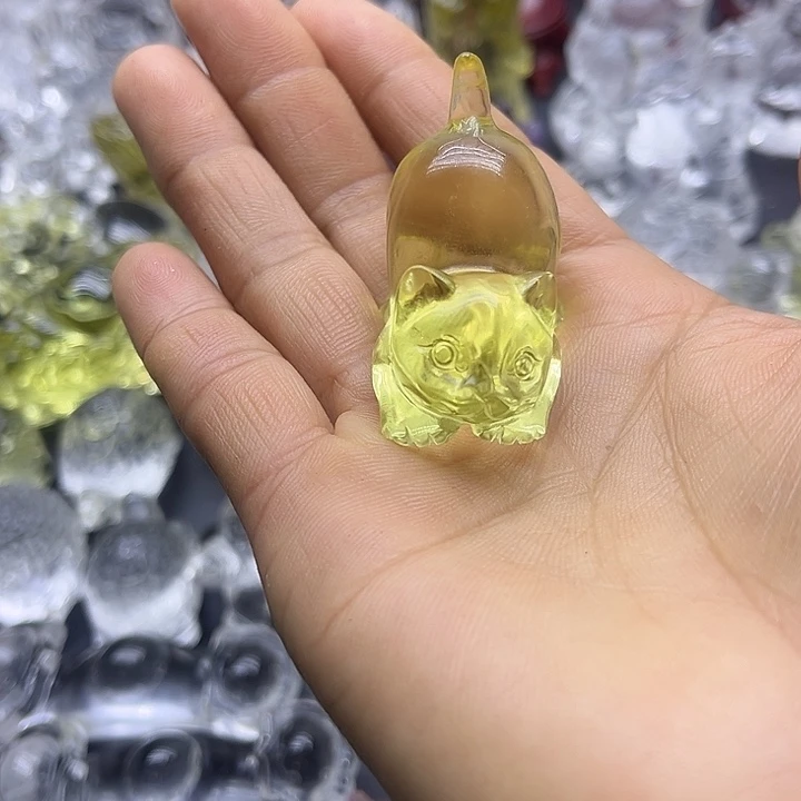 水晶摆件未镶嵌零**生摆件