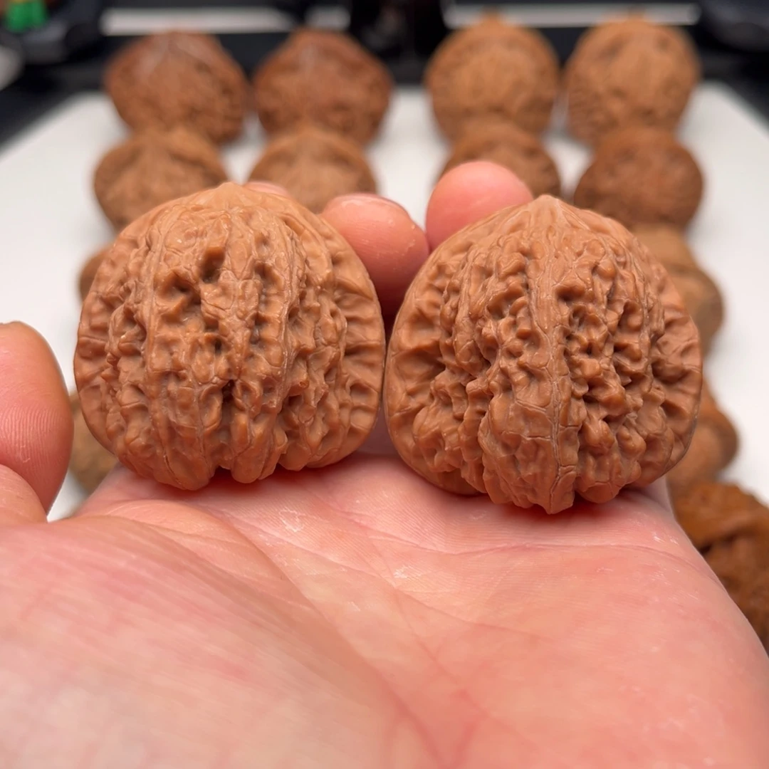 把件核桃42 平谷凹底