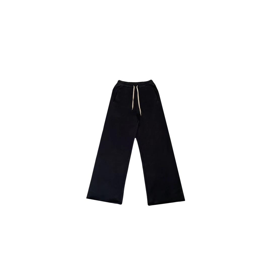 【DDAAN丹姐】加绒无边休闲百搭直筒阔腿长裤ABC25753