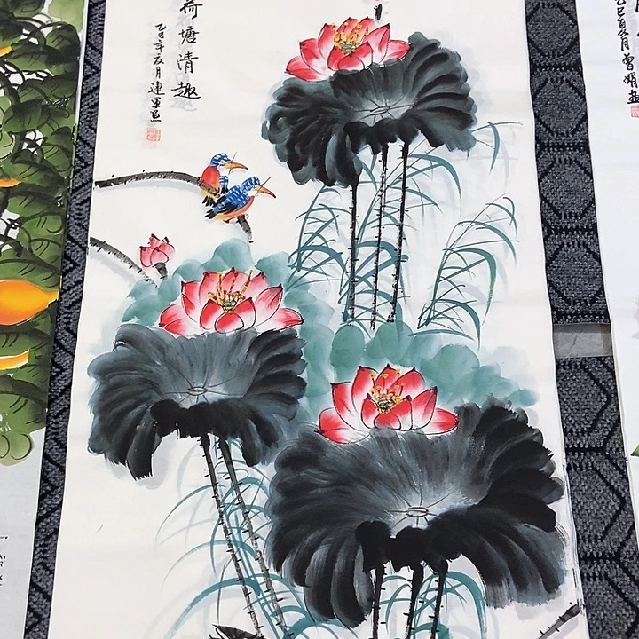 小周画廊的直播间