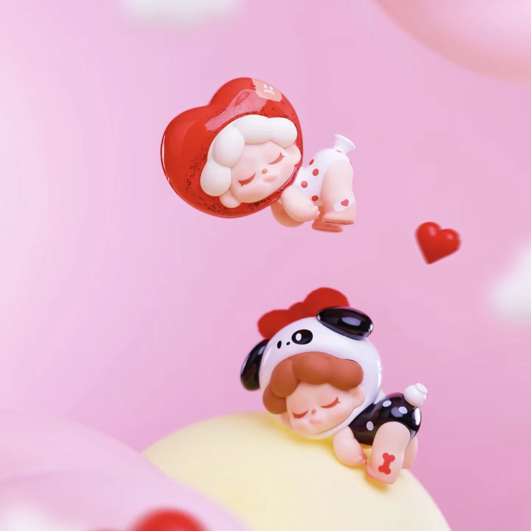 (代拆)欧后五新品Wendy逃离地球小分队mini盲盒潮玩手办公仔礼物