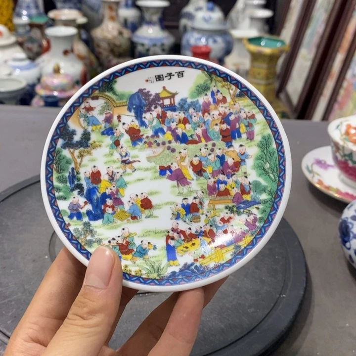 摆件粉彩摆件瓷器