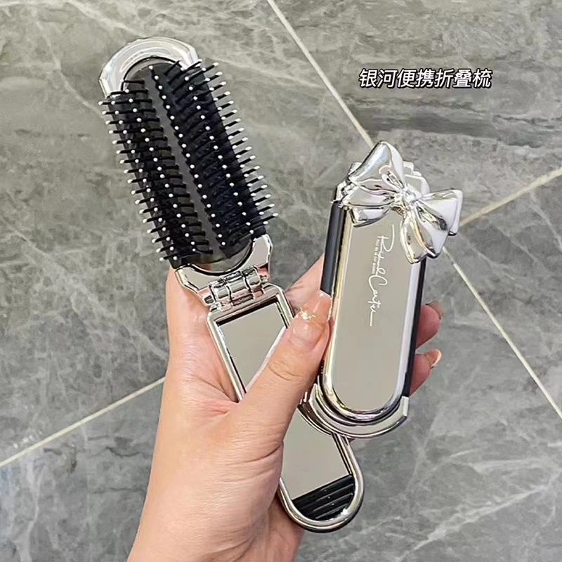 【新疆包邮】折叠迷你便携随身携带气囊一体小巧按摩气垫梳