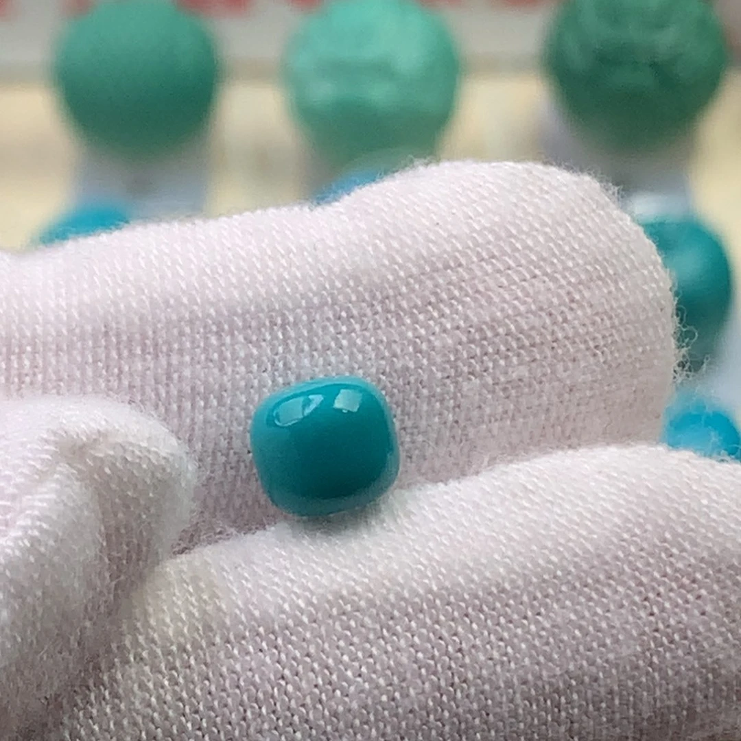 未镶嵌绿松石珠宝半成品