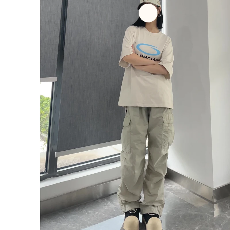 “轻量化工装伞兵裤”显高显瘦潮牌工装伞兵裤1285