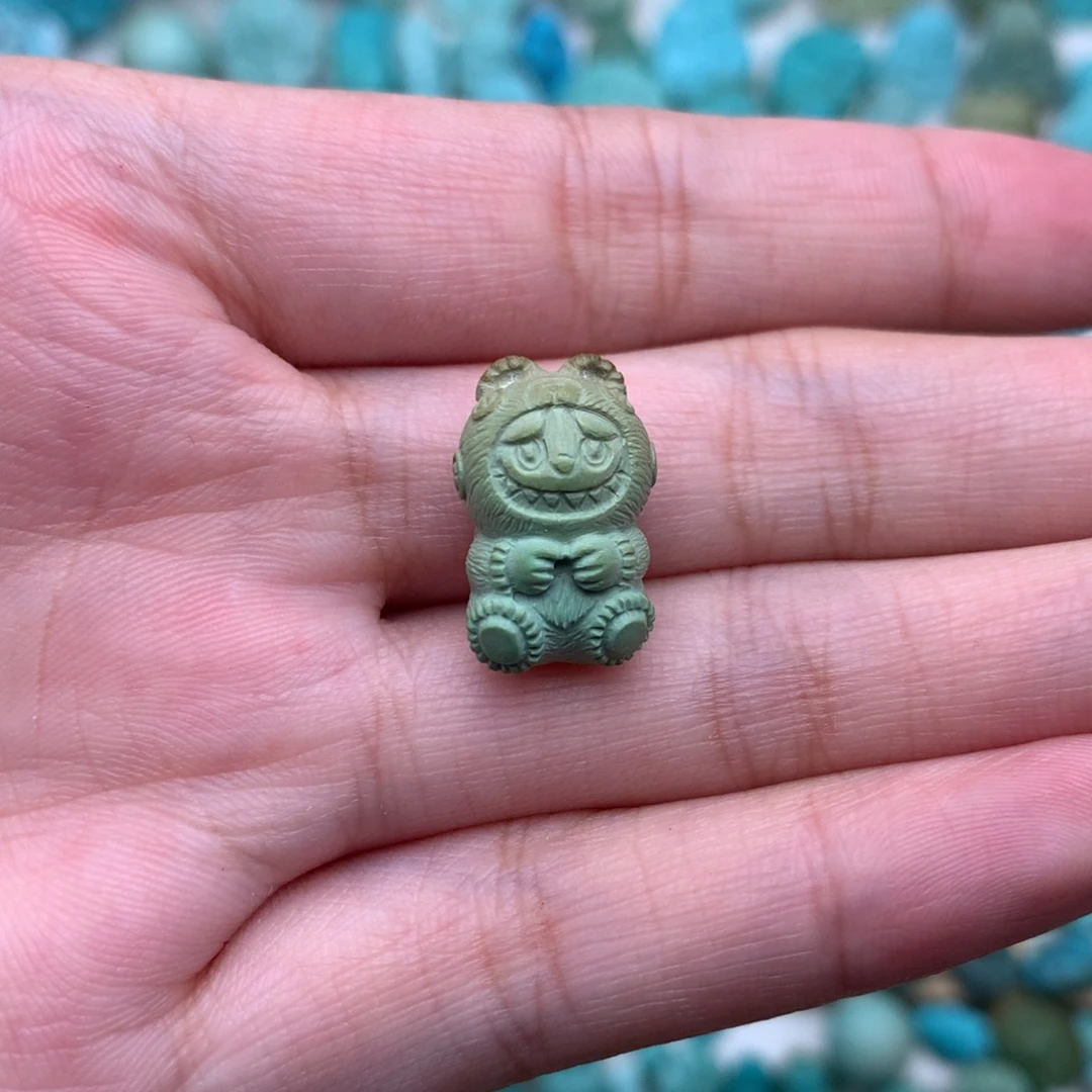未镶嵌绿松石珠宝奇石