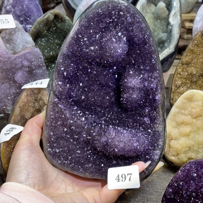 【闪购商品】未镶嵌大型摆件（非配饰）紫晶