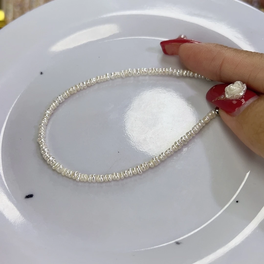 淡水珍珠手绳钛钢