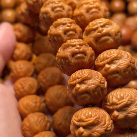 猴头核桃手串用****6悟空