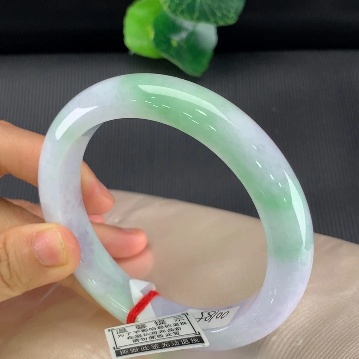 未镶嵌手镯翡翠正圈63