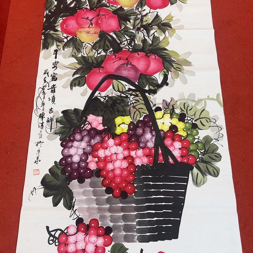 国画手绘国画作品