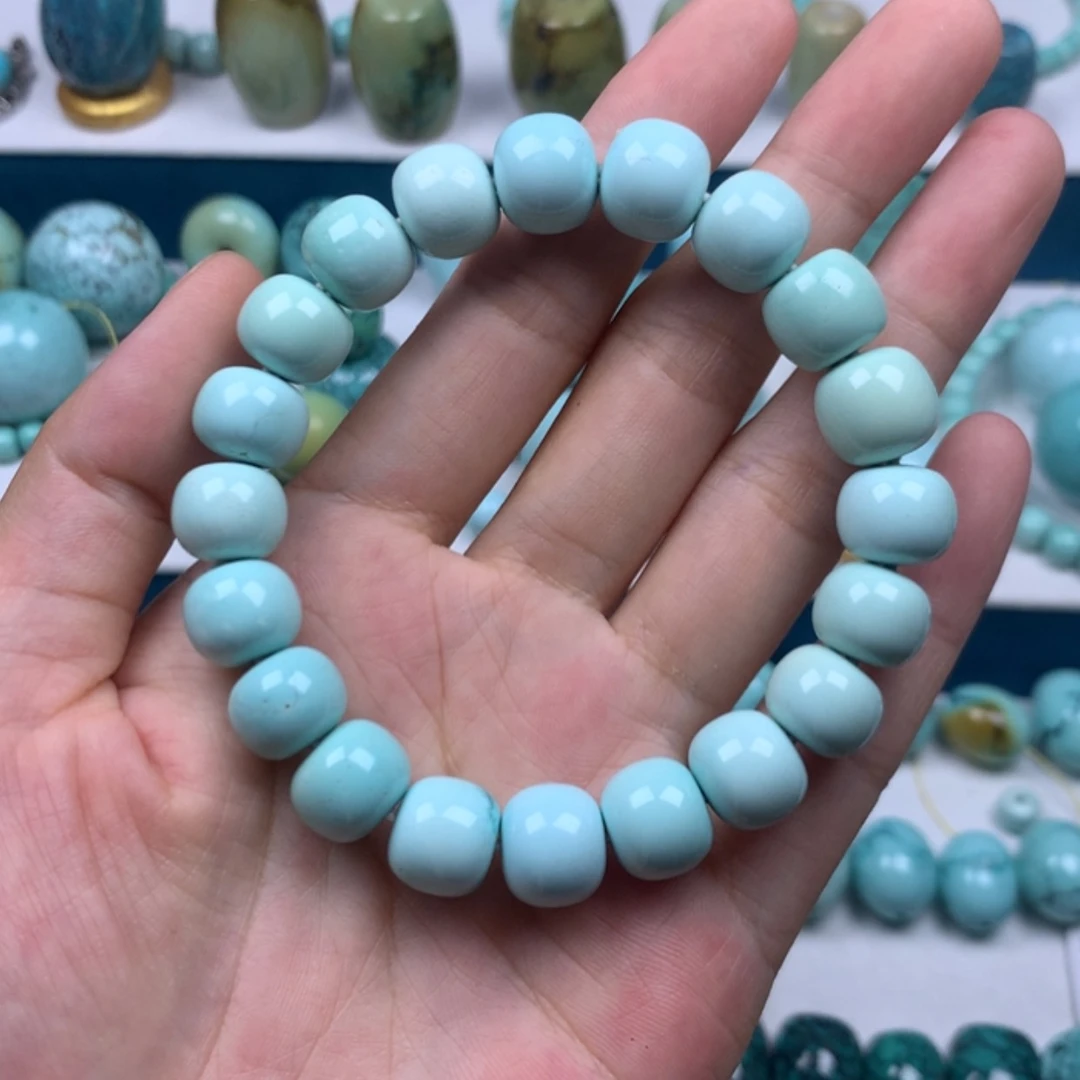 【闪购商品】未镶嵌绿松石珠宝奇石咖*年