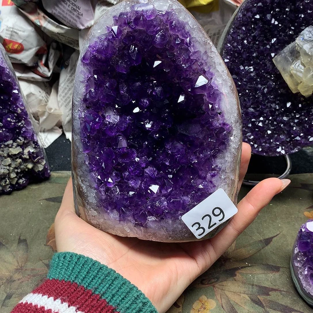 紫晶大型摆件（非配饰）未镶嵌此****用