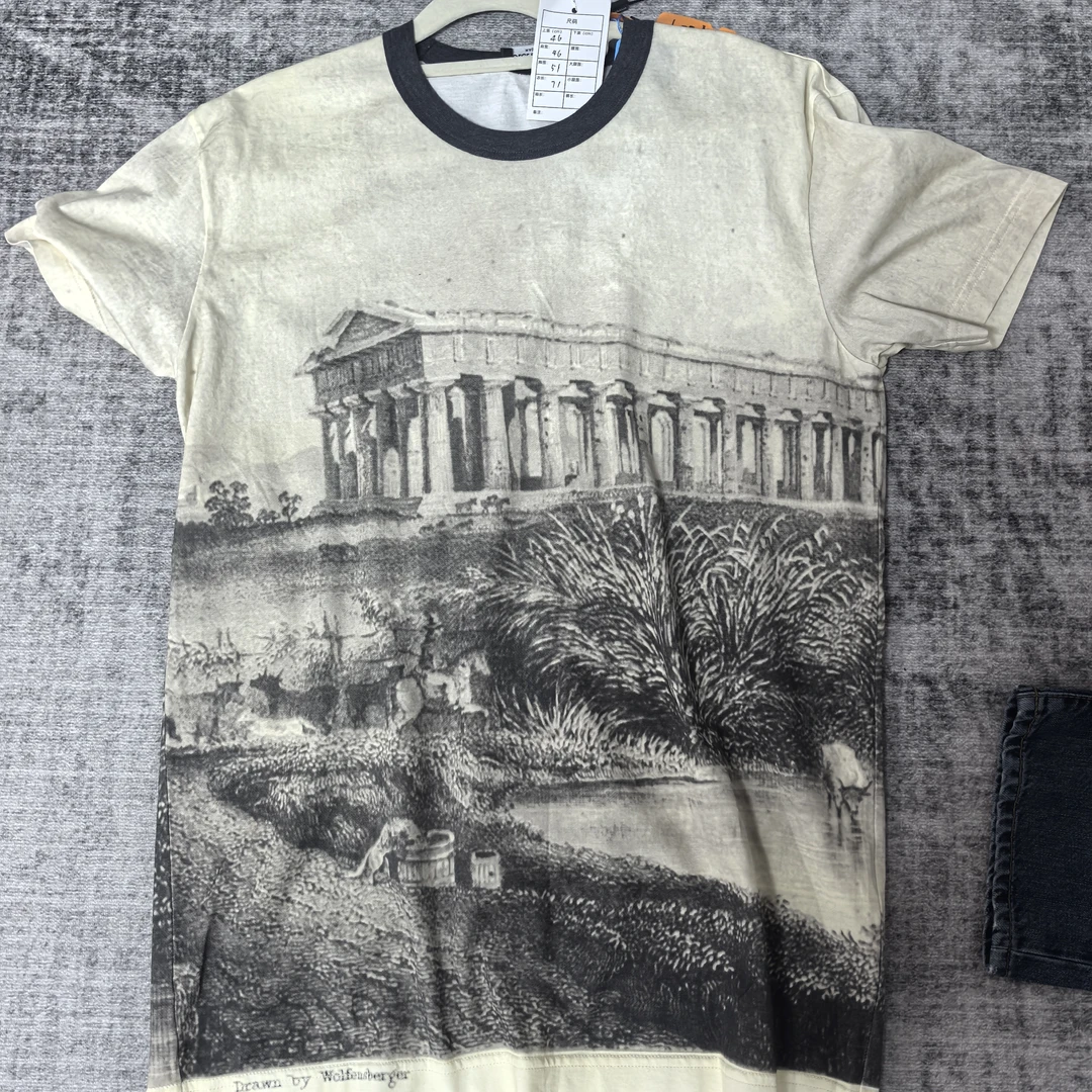 未使用 MaxMara DG满印短袖秀款42284 42166