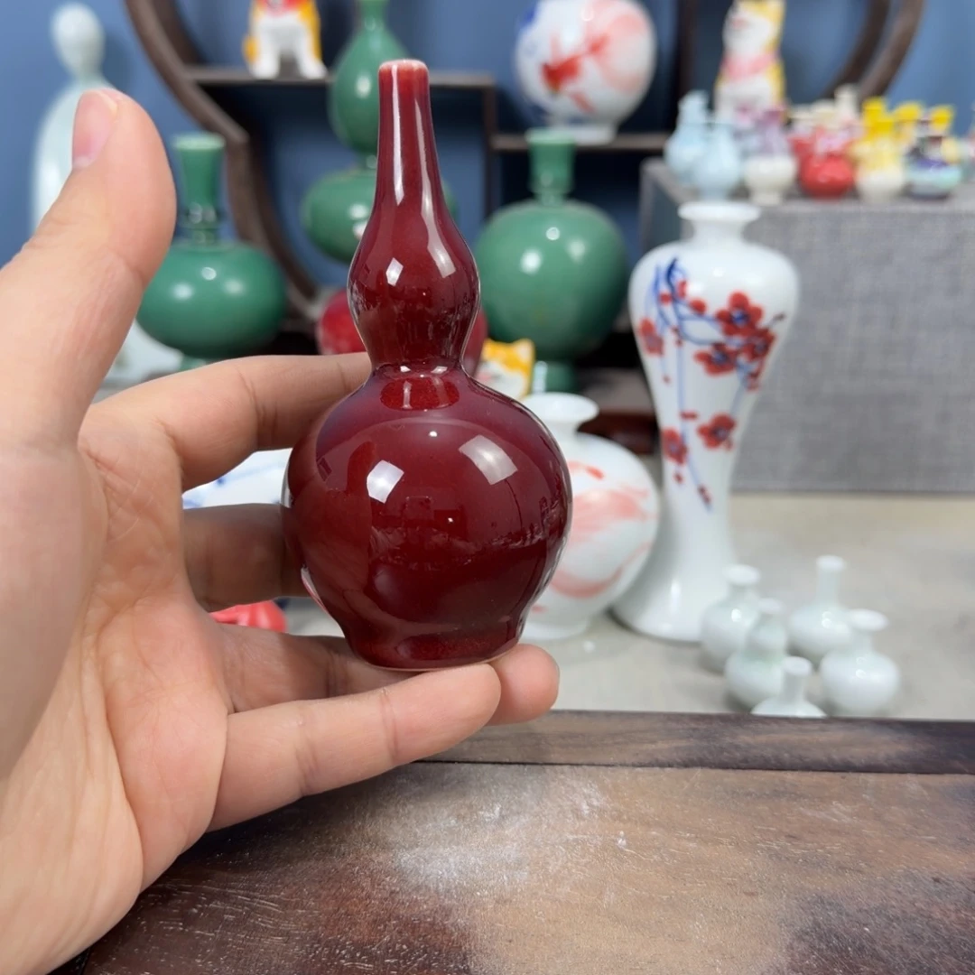 陶瓷手工小花器摆件