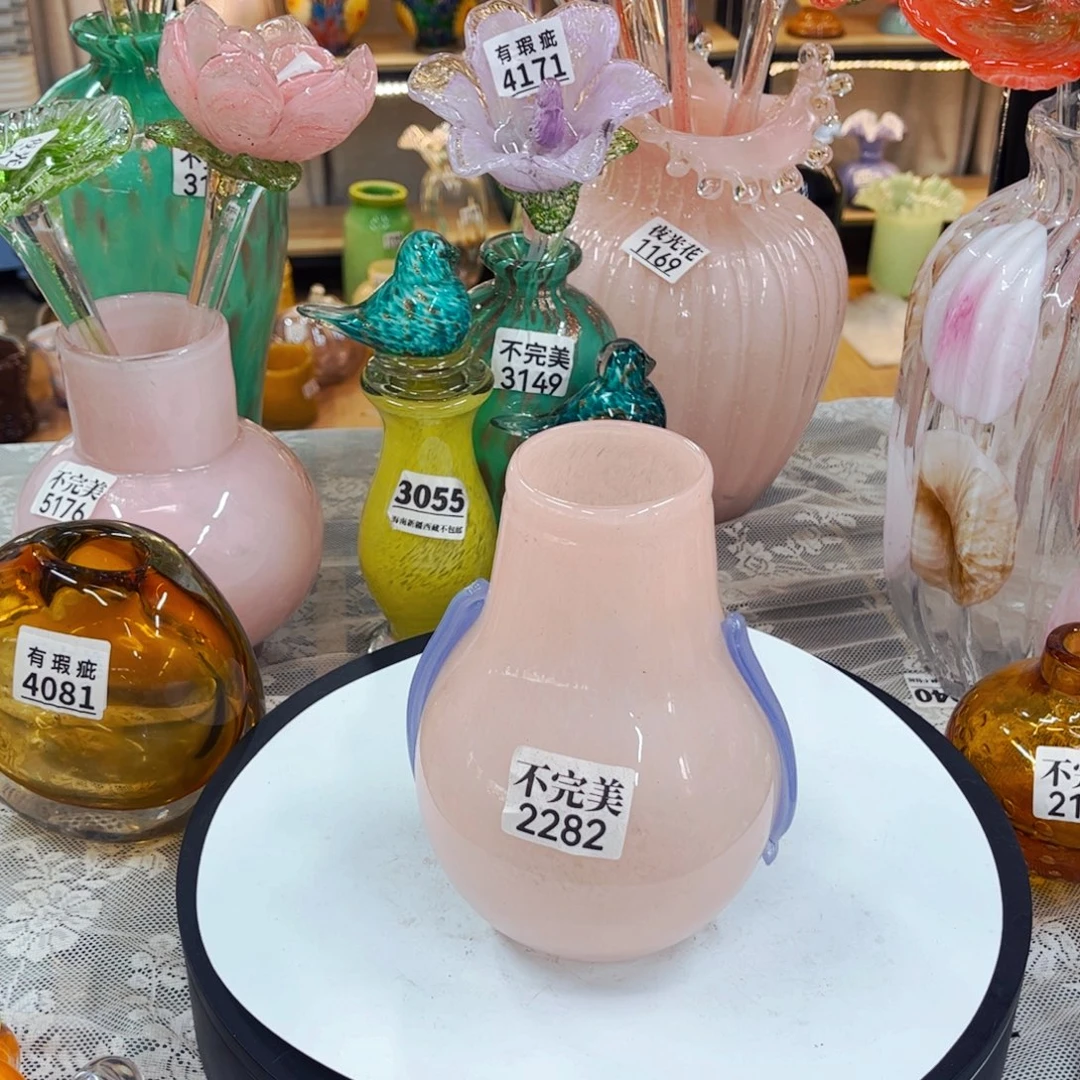 2282高18 家悦琉璃工艺品不完美