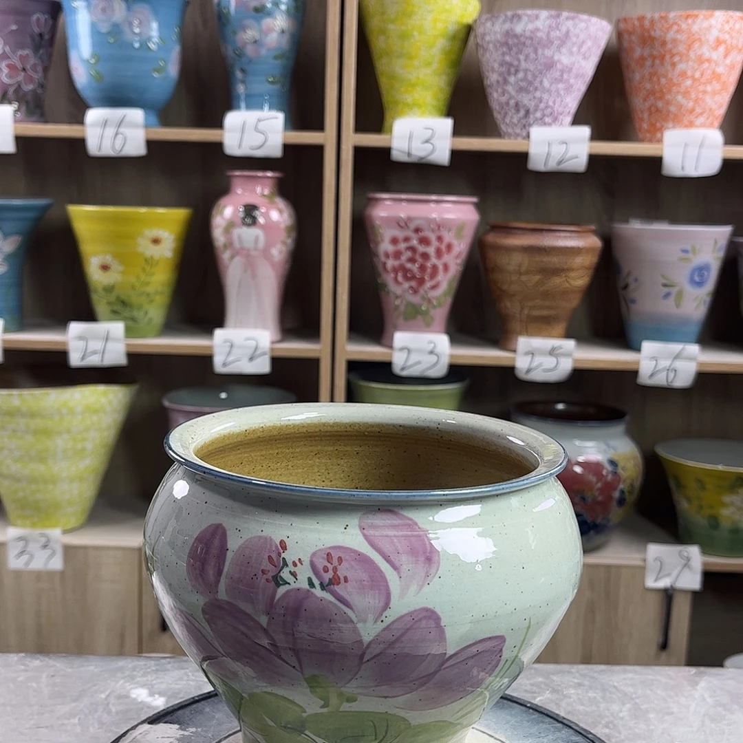 景德镇陶瓷花盆花盆