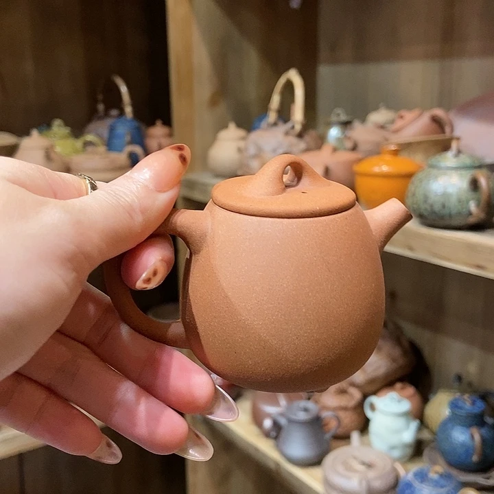 柴烧老岩泥高端茶器