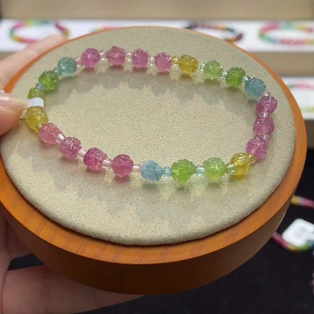 【闪购商品】碧玺手串未镶嵌两天看货期