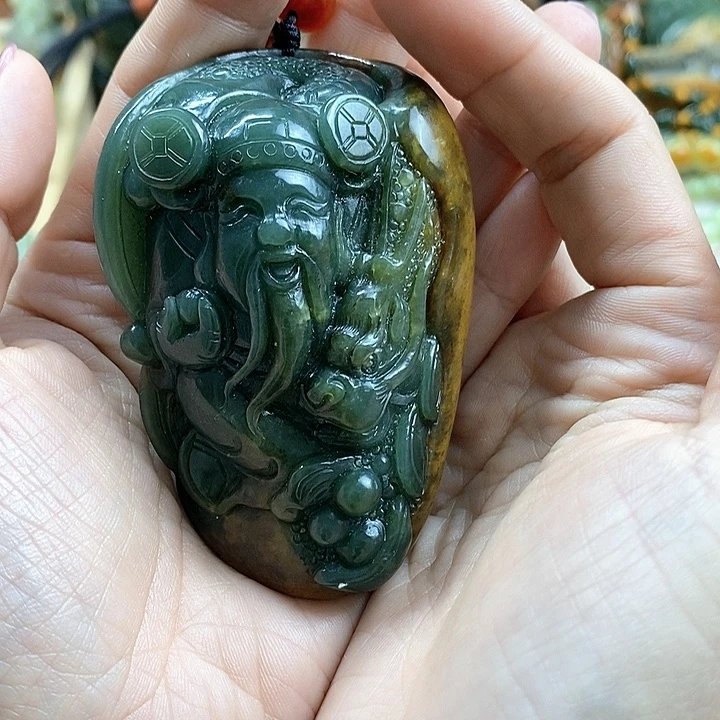 未镶嵌和田玉挂件好***树