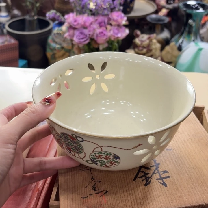 陶瓷古美术置物摆件