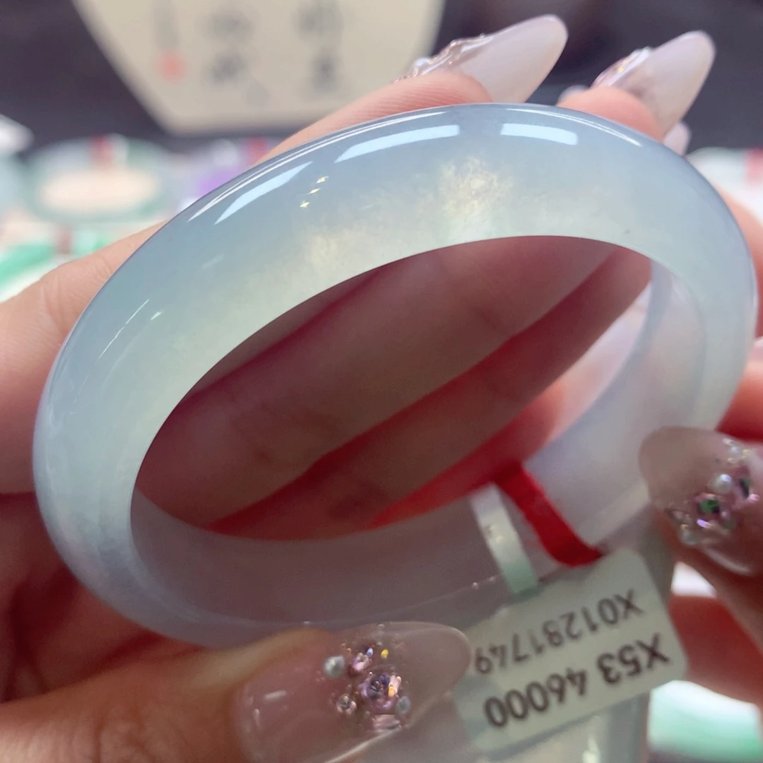 翡翠手镯（贵妃镯）未镶嵌15翡翠手镯99