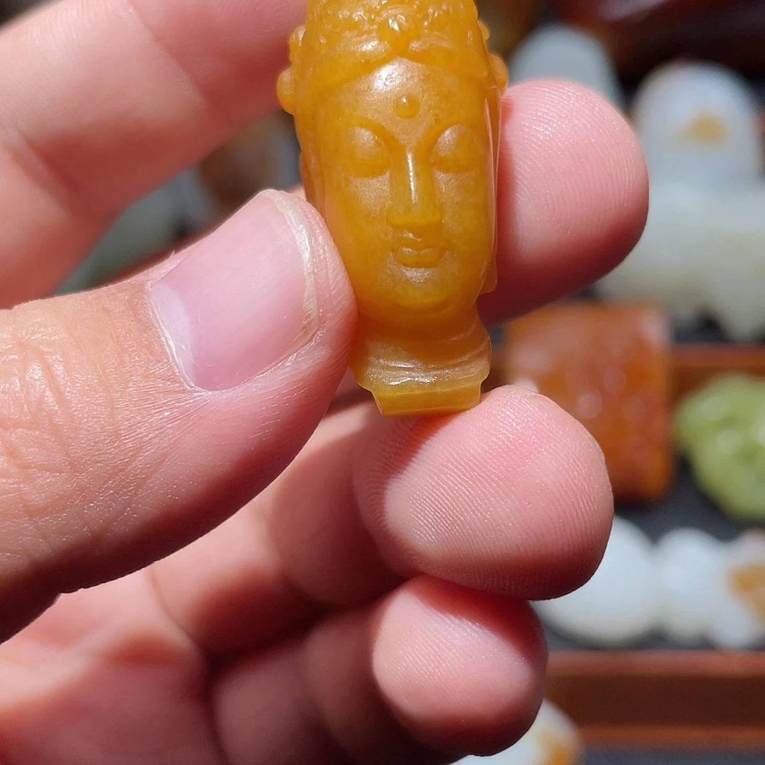 天***宝和田玉未镶嵌挂件