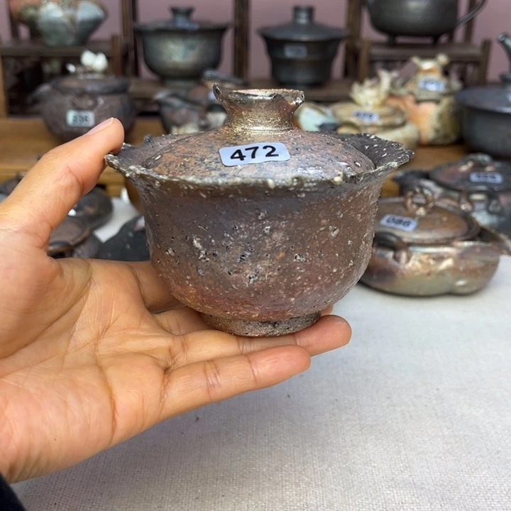 壶裸柴烧陶瓷茶具