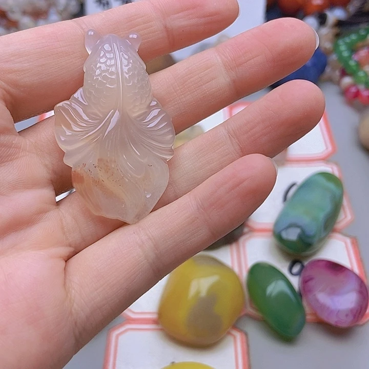 【闪购商品】未镶嵌玛瑙/玉髓珠宝半成品1****6