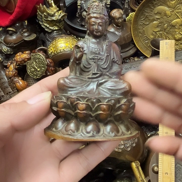 顺顺利利，铜器摆件