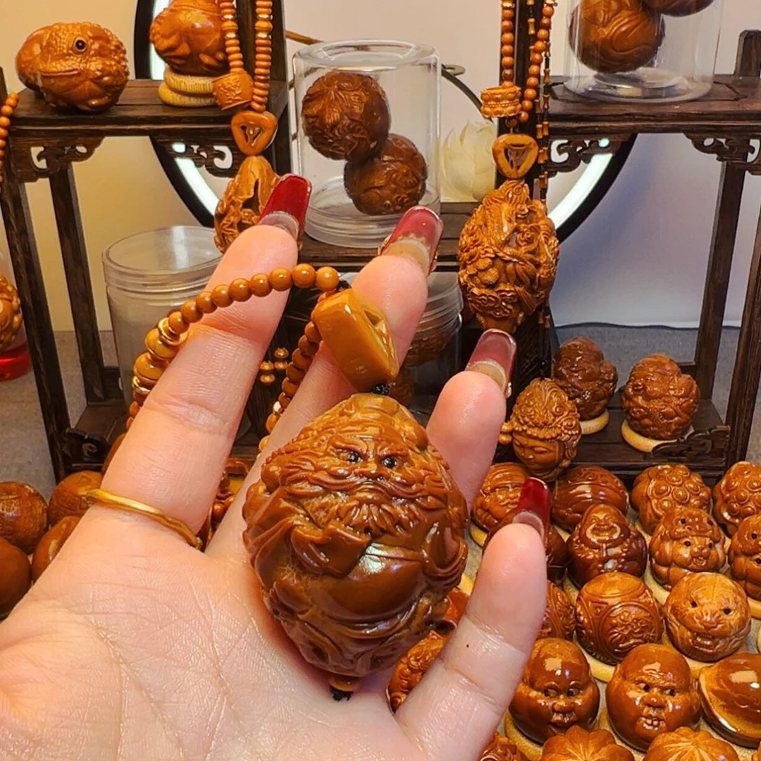 橄榄核手串/手链单*少钟馗