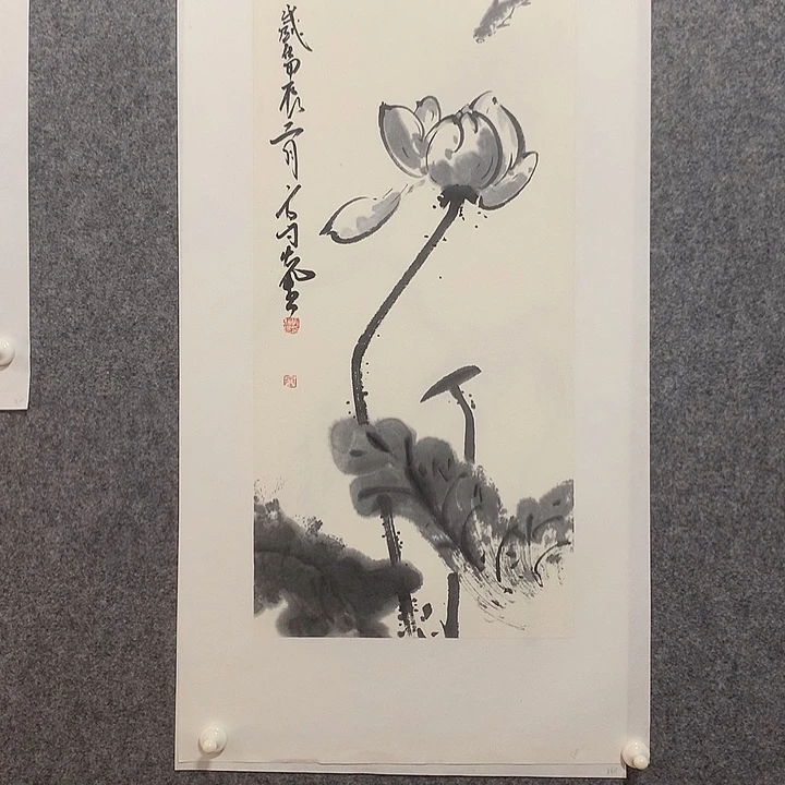 雁***毛国画水墨丹青水墨