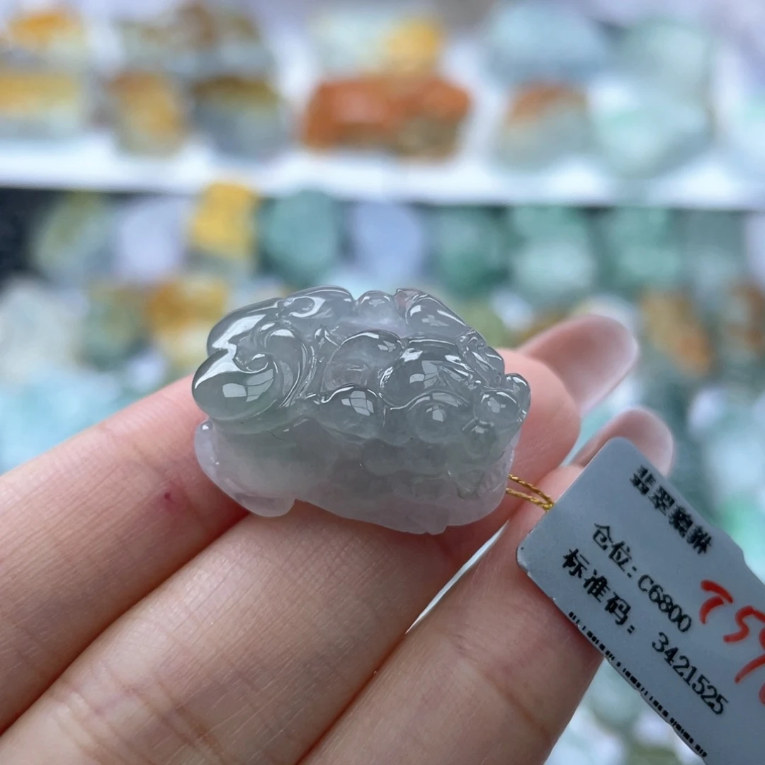 颈饰未镶嵌翡翠貔貅24