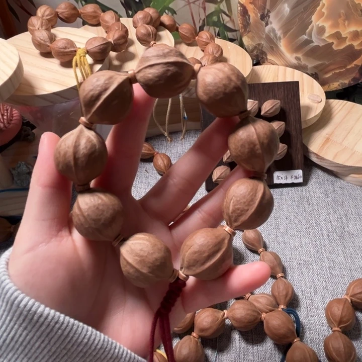 手串/手链橄榄核2227梅林铁三花橄榄核
