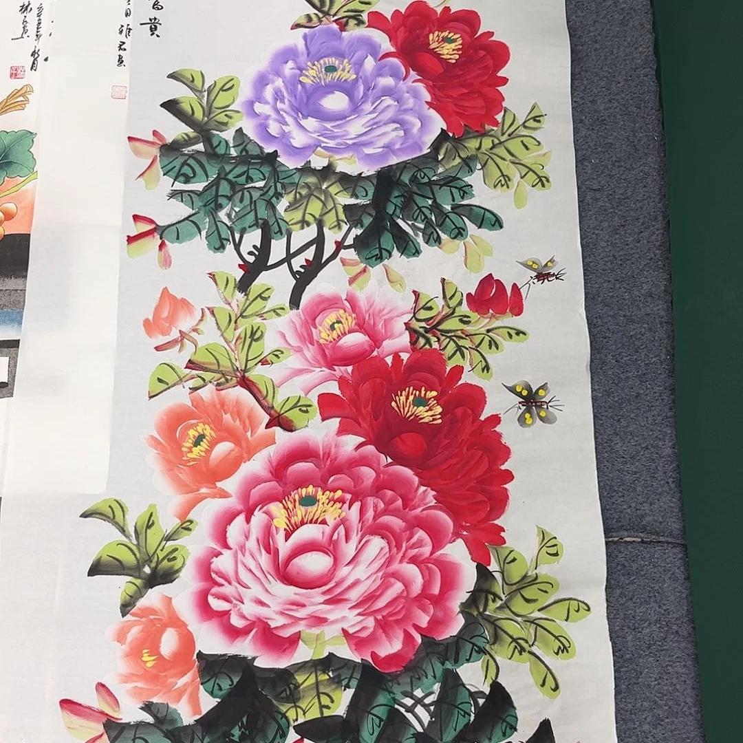国画宣纸纯手绘作品作品