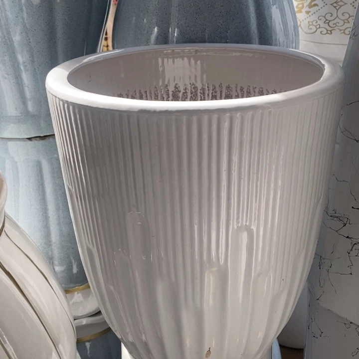 低腰白钢琴大号口32/36