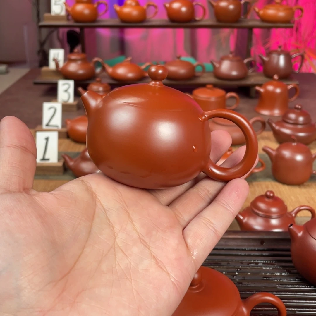 低***唱紫砂茶壶精工超薄西施120cc