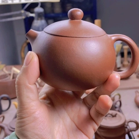 茶壶紫砂西施200cc微瑕