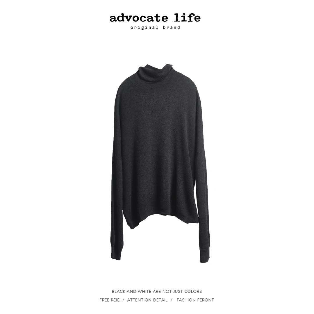 生活主张Advocatelife长袖时尚休闲宽松百搭毛衫上衣JQ331047