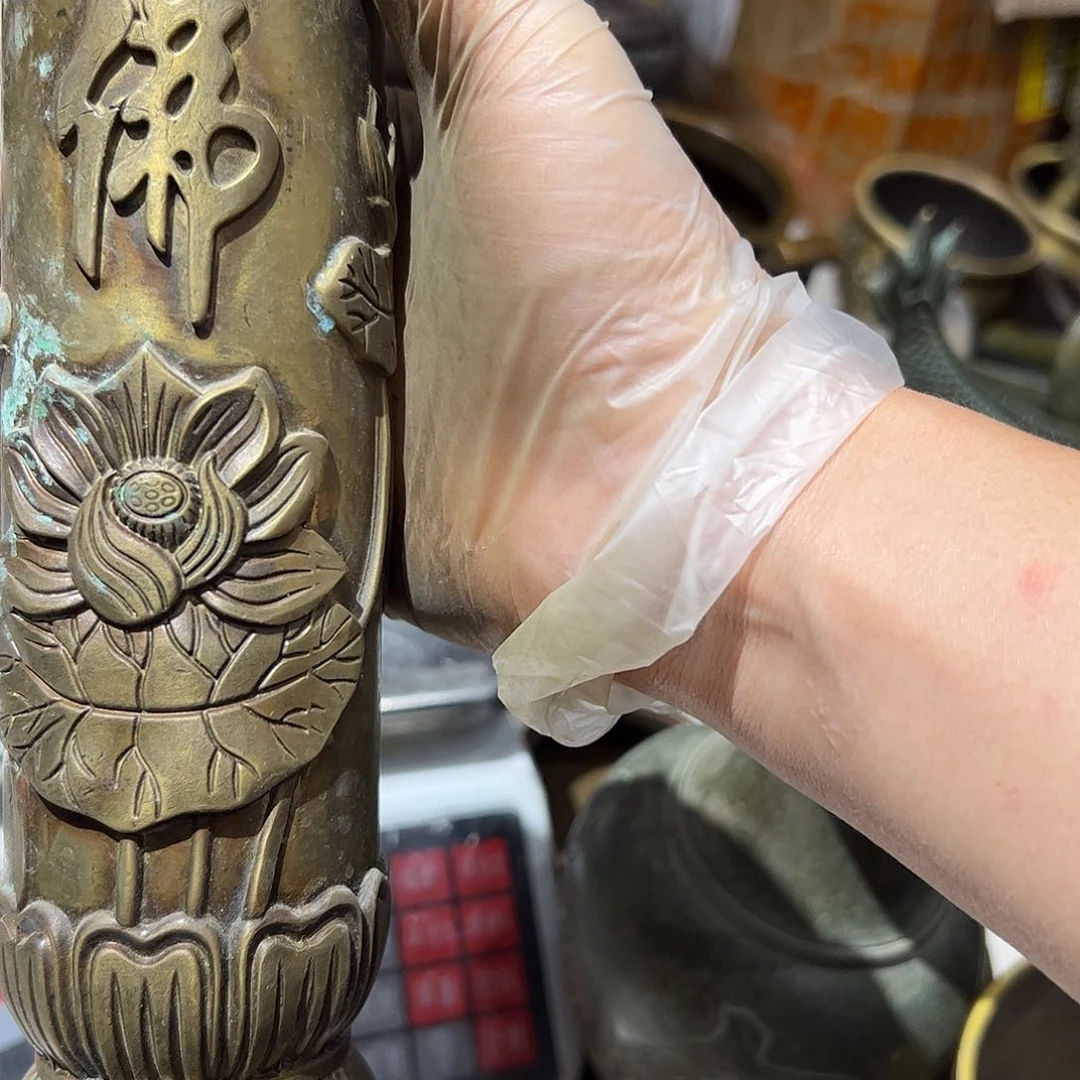 山**秀微瑕疵黄铜摆件工艺品