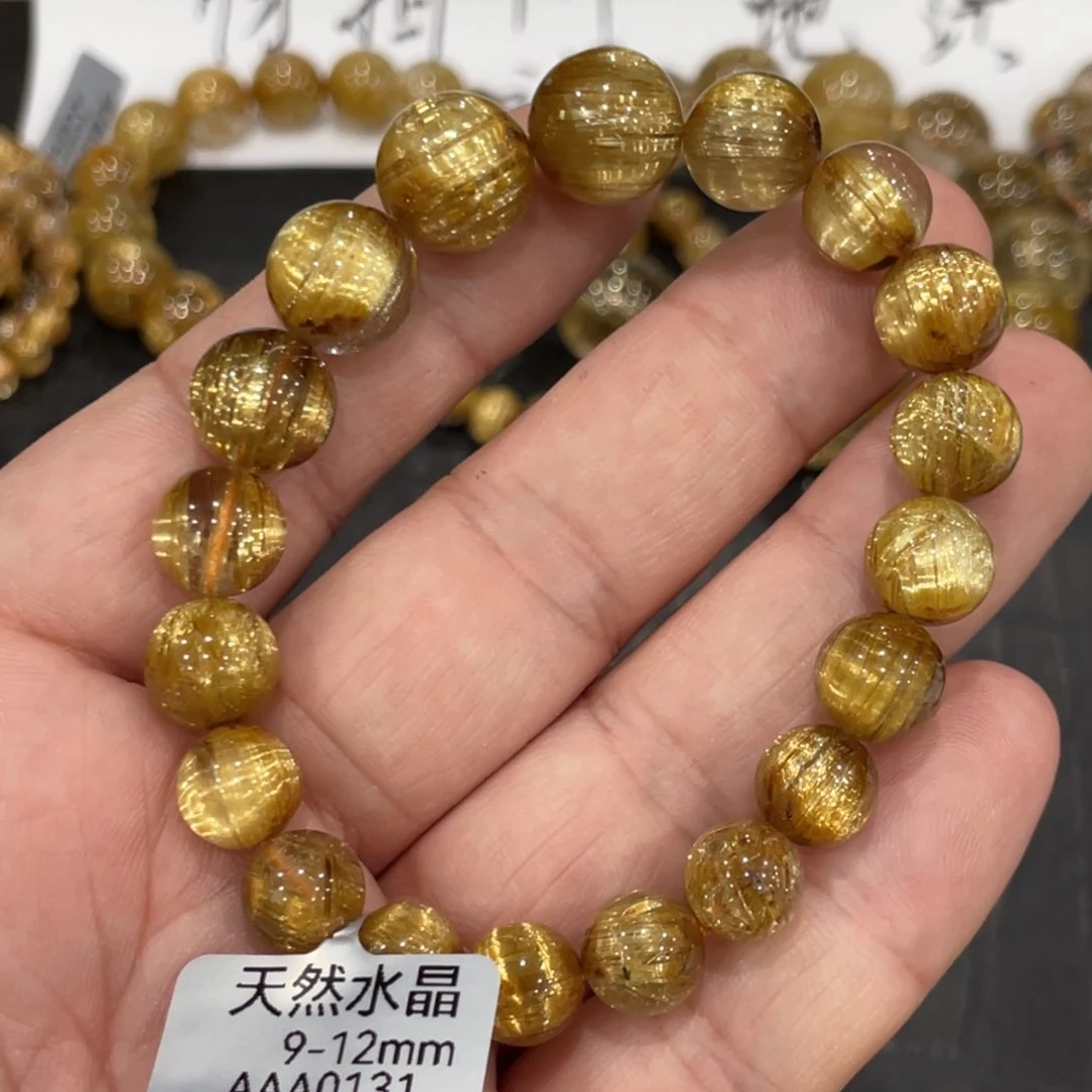 水晶手链未镶嵌aaa0131钛晶