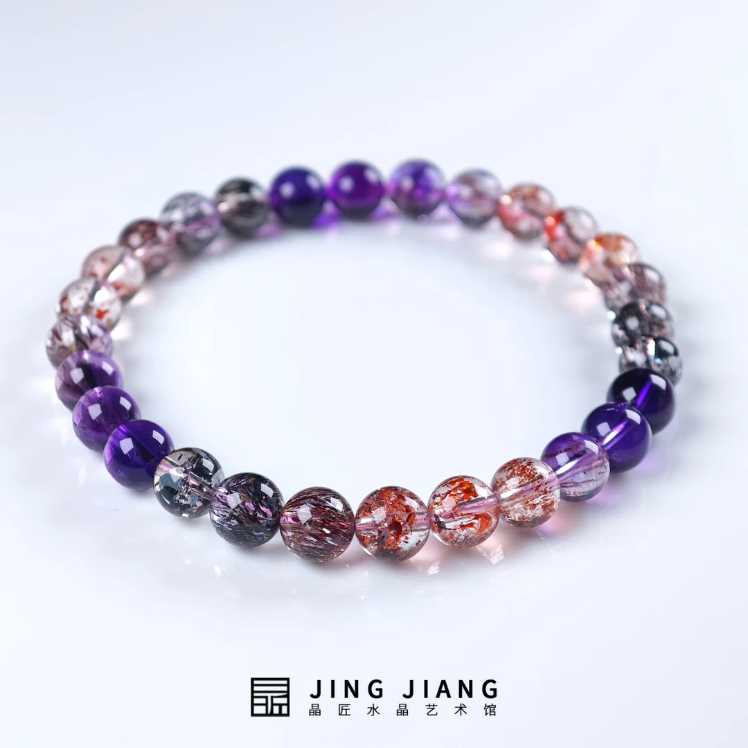 晶匠超七手串6mm+  多样性发一 简约