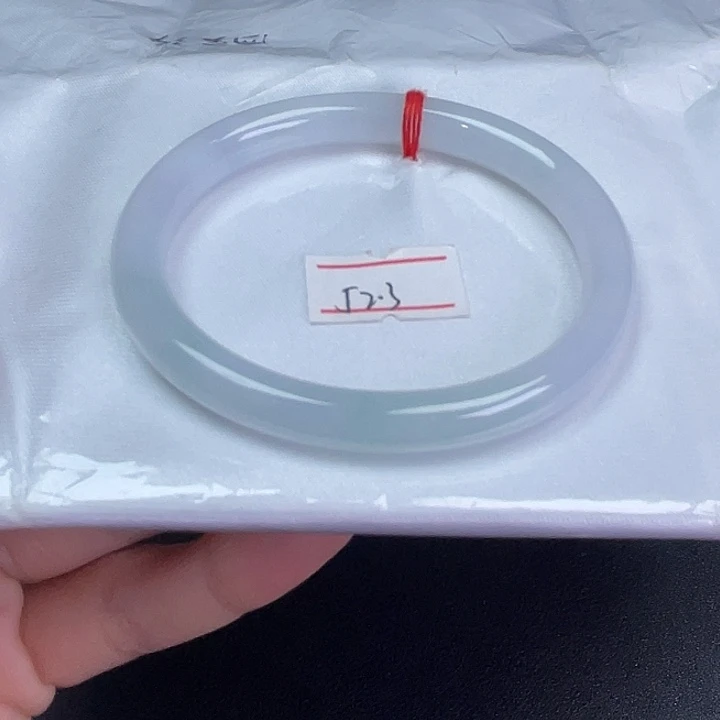 翡翠未镶嵌手镯52圈美人条