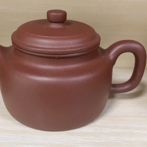 茶壶紫砂老紫泥德钟260c c