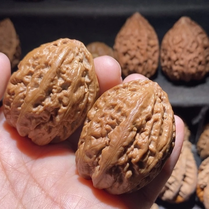 文玩核桃把件默东北楸子12