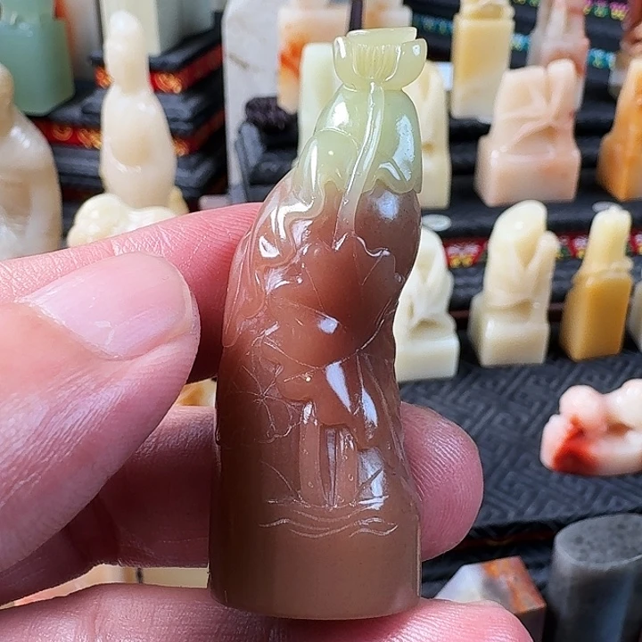 寿山石寿山艾叶綠