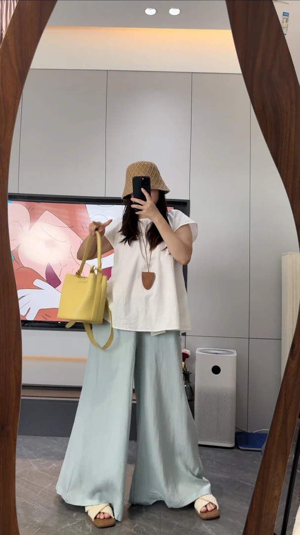 孕妇装孕妇花边背心娃娃衫衬衫女夏季两件套韩系设计感别致无袖上