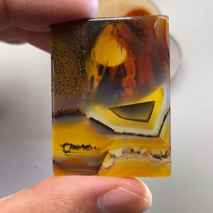 玛瑙/玉髓颈饰未镶嵌老**o