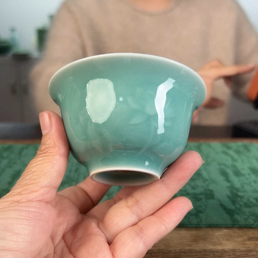 云间青瓷龙泉小米茶器