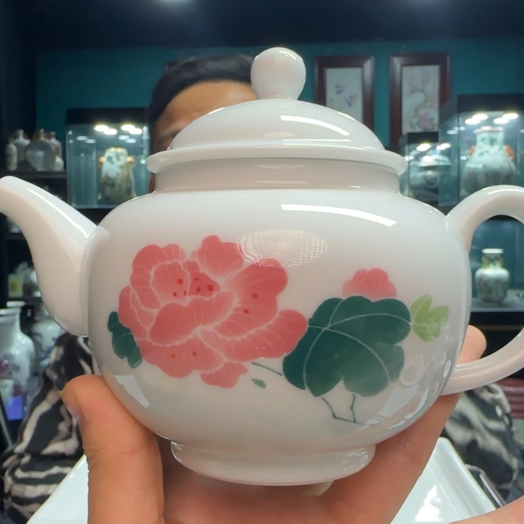 壶景德镇陶瓷手工制作